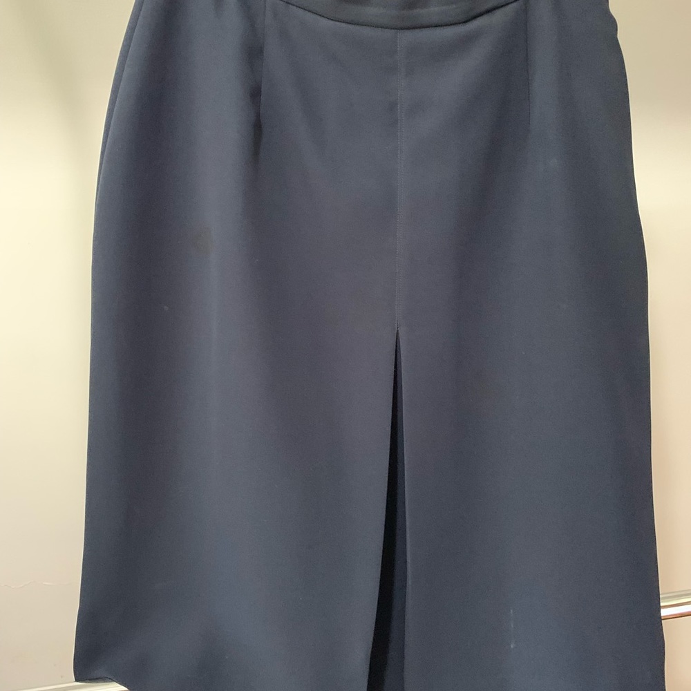Jones New York Women Size 14 Navy Blue Skirt